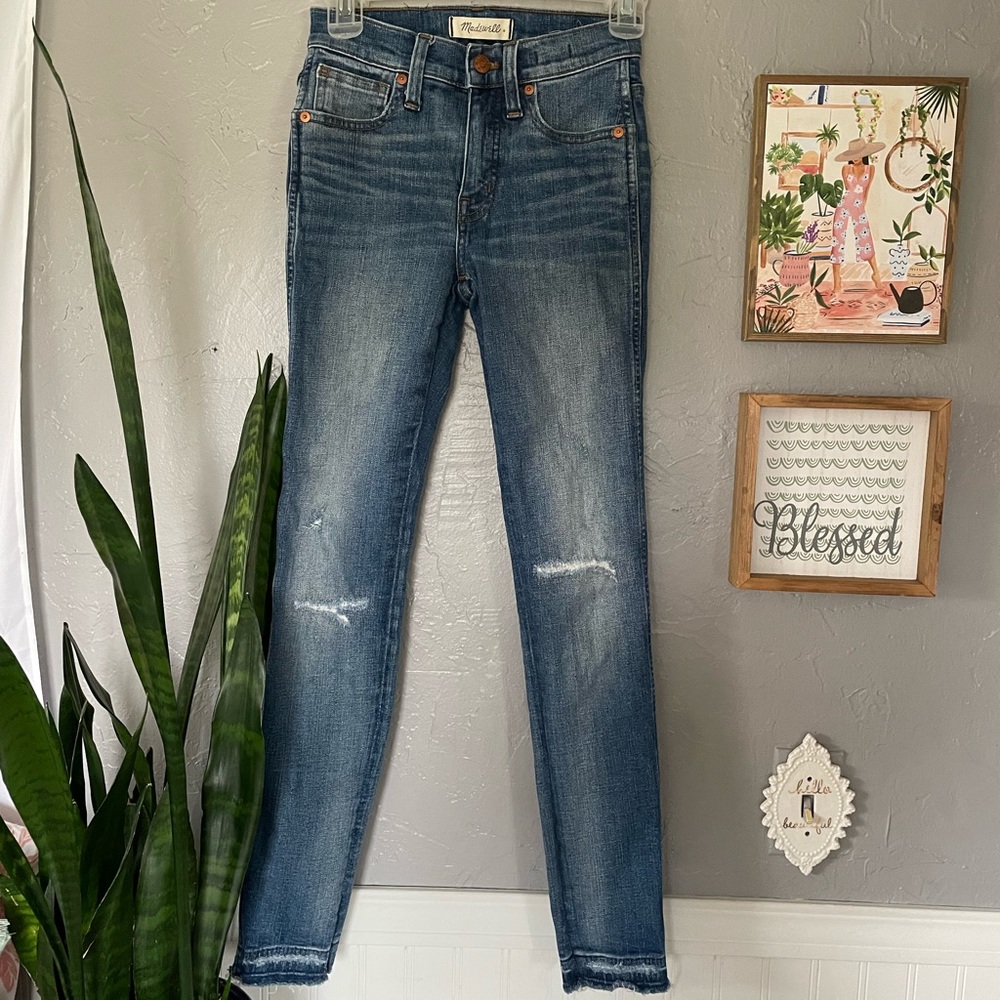 Madewell 9β High-Rise Skinny Jeans, size 23